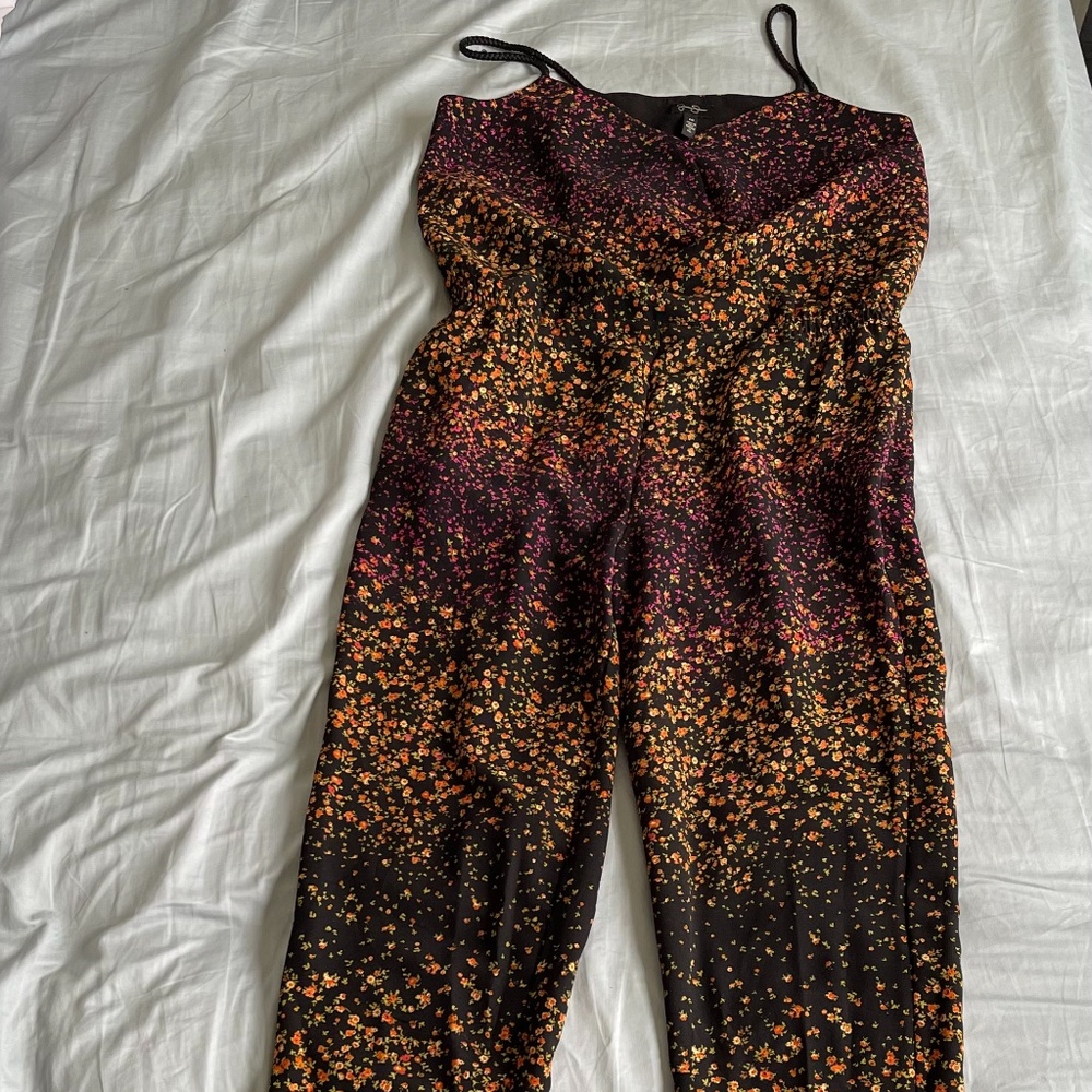 Floral Print Romper